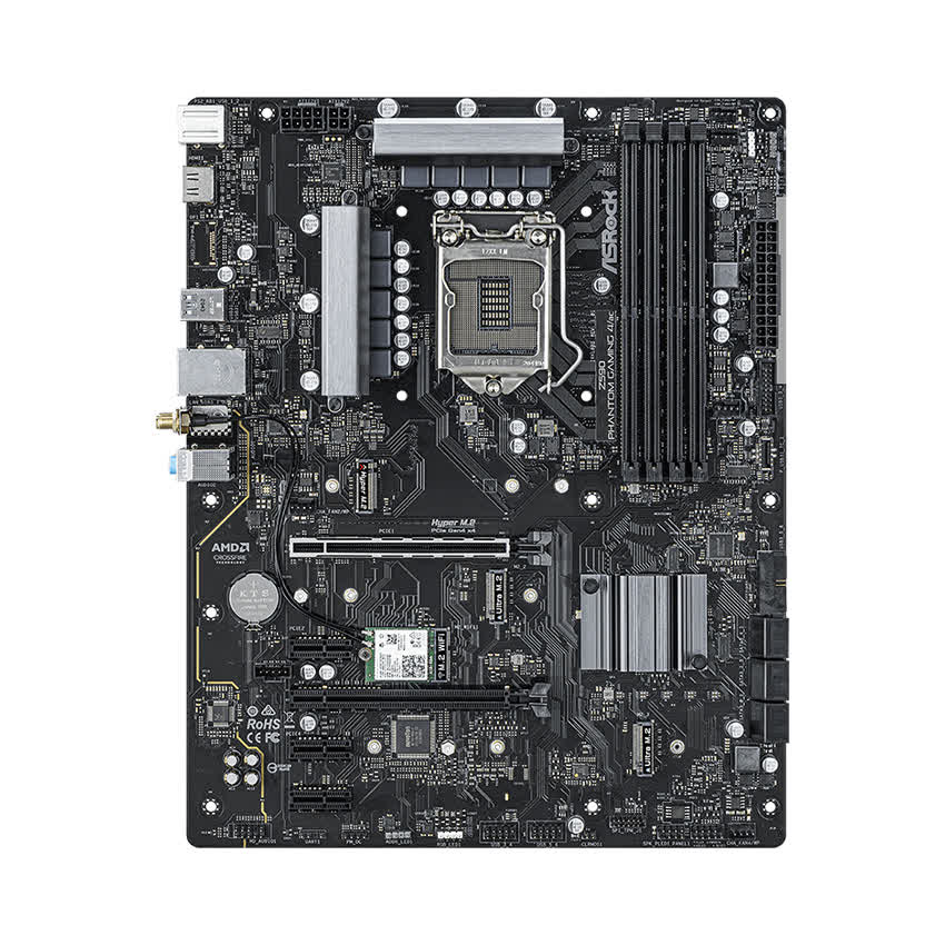 Mainboard ASROCK Z590 PHANTOM GAMING 4/ac (Intel Z590, Socket 1200, ATX, 4 khe Ram DDR4)