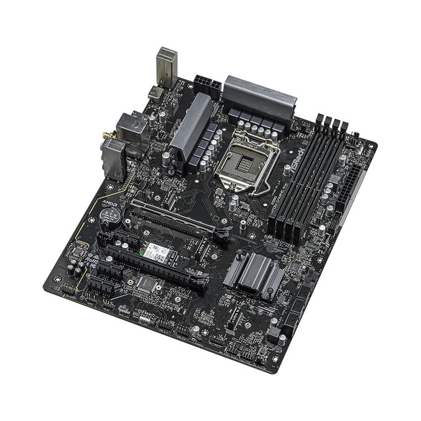 Mainboard ASROCK Z590 PHANTOM GAMING 4/ac (Intel Z590, Socket 1200, ATX, 4 khe Ram DDR4)