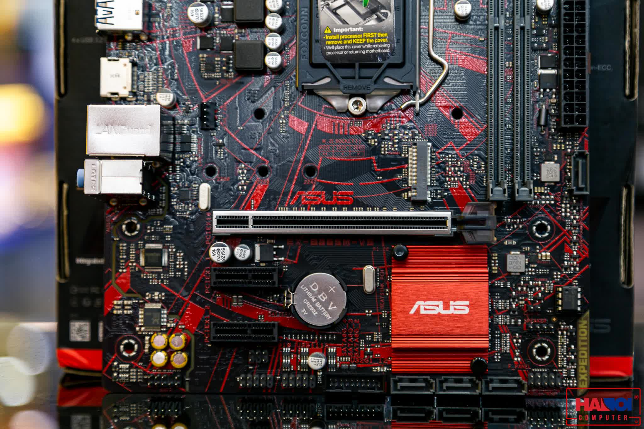 Mainboard ASUS EX-B365M-V5 (Intel B365, Socket 1151, m-ATX, 2 khe RAM DDR4)