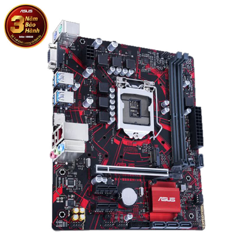 Mainboard ASUS EX-B365M-V5 (Intel B365, Socket 1151, m-ATX, 2 khe RAM DDR4)