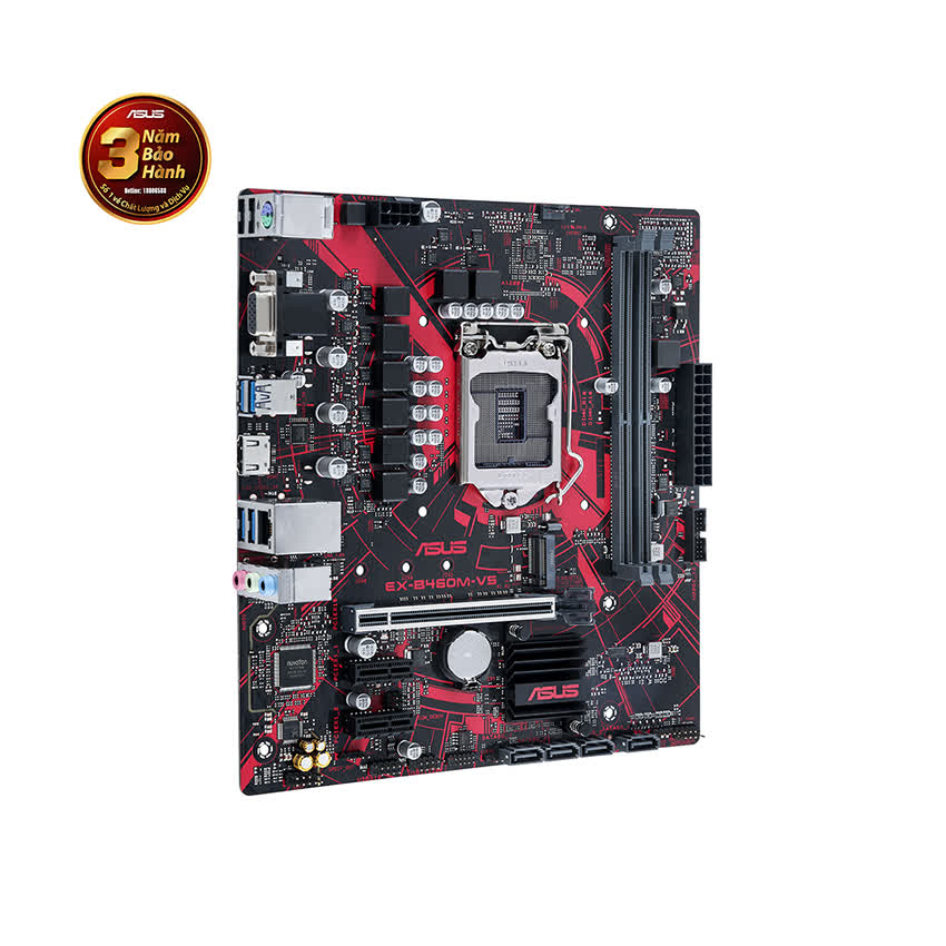 Mainboard ASUS EX-B460M-V5 (Intel B460, Socket 1200, m-ATX, 2 khe Ram DDR4)