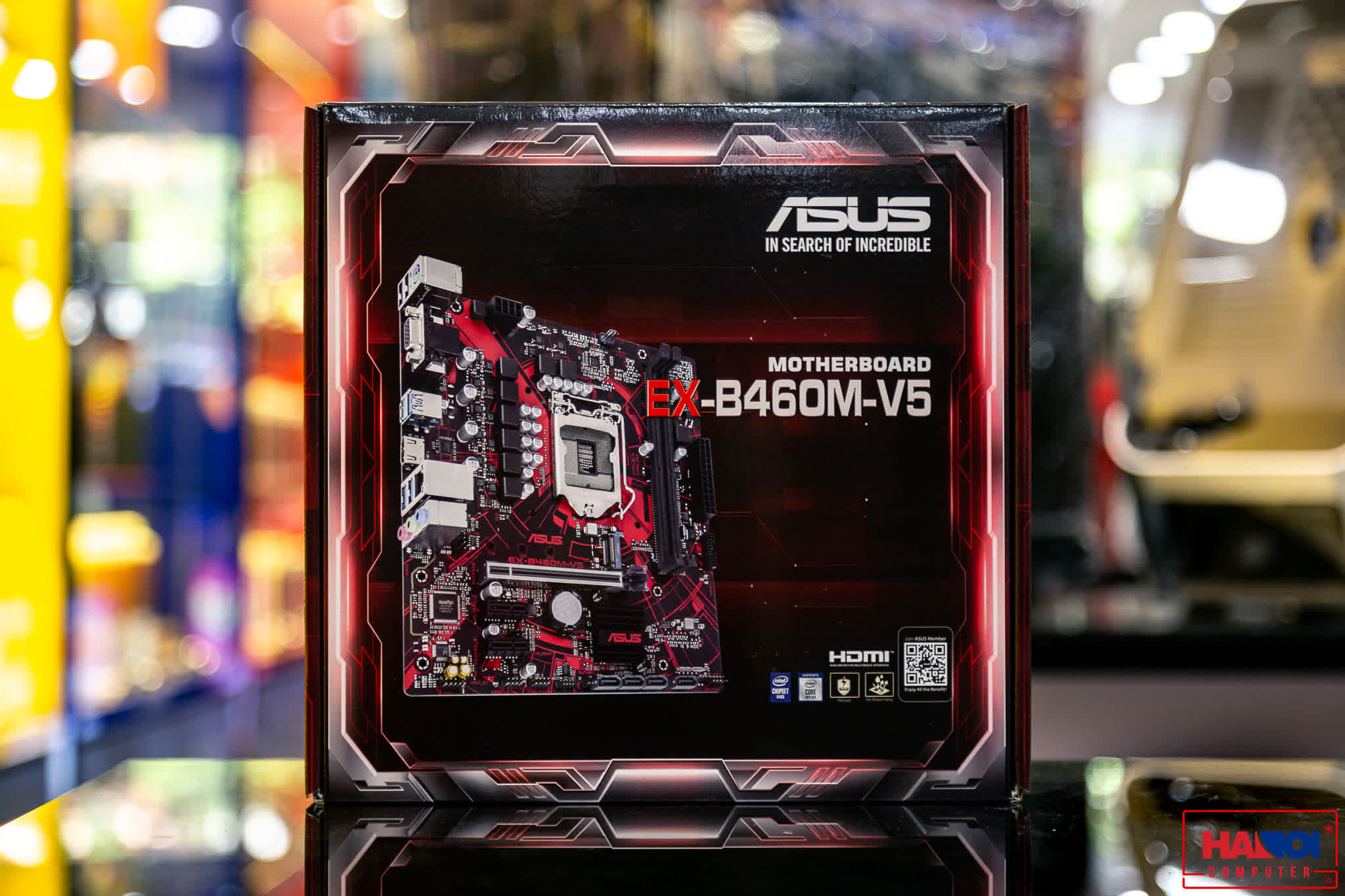 Mainboard ASUS EX-B460M-V5 (Intel B460, Socket 1200, m-ATX, 2 khe Ram DDR4)