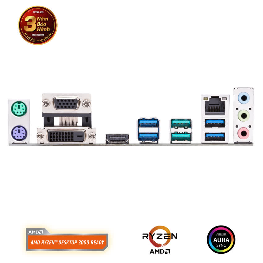 Mainboard ASUS PRIME B450M-A (AMD B450, Socket AM4, m-ATX, 4 khe RAM DDR4)