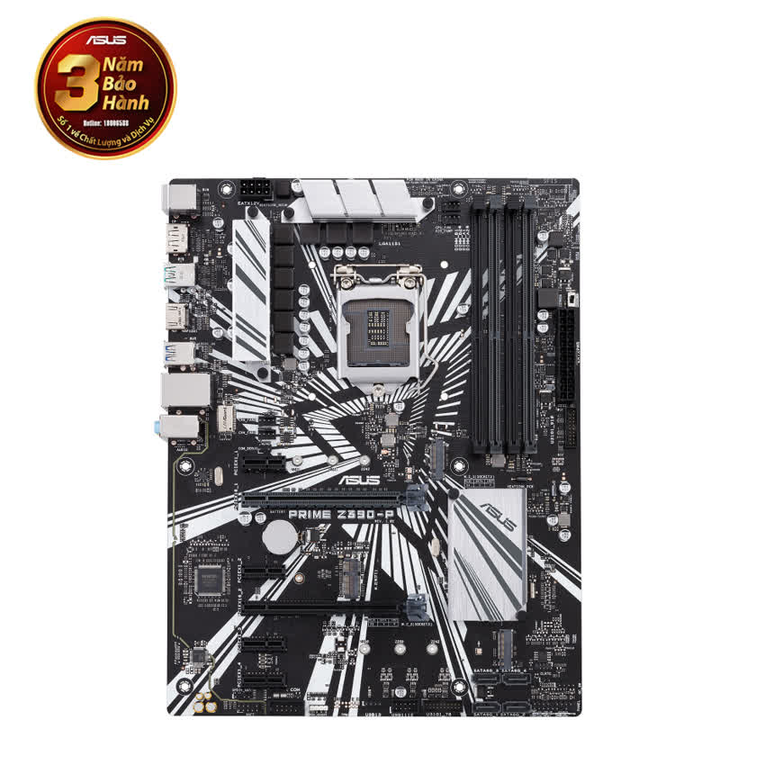 Mainboard ASUS PRIME Z390-P (Intel Z390, Socket 1151, ATX, 4 khe RAM DDR4)