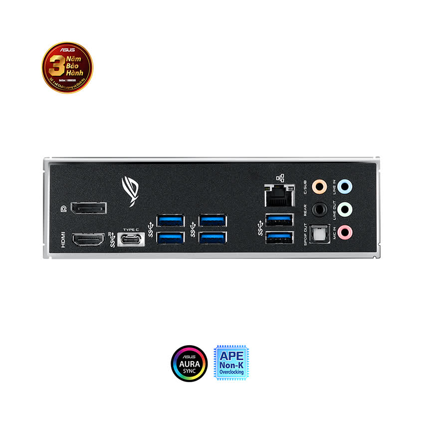 Mainboard ASUS ROG STRIX B460-H GAMING (Intel B460, Socket 1200, ATX, 4 khe Ram DDR4)