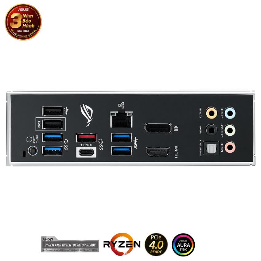 Mainboard ASUS ROG STRIX B550-F GAMING (AMD B550, Socket AM4, ATX, 4 khe RAM DRR4)