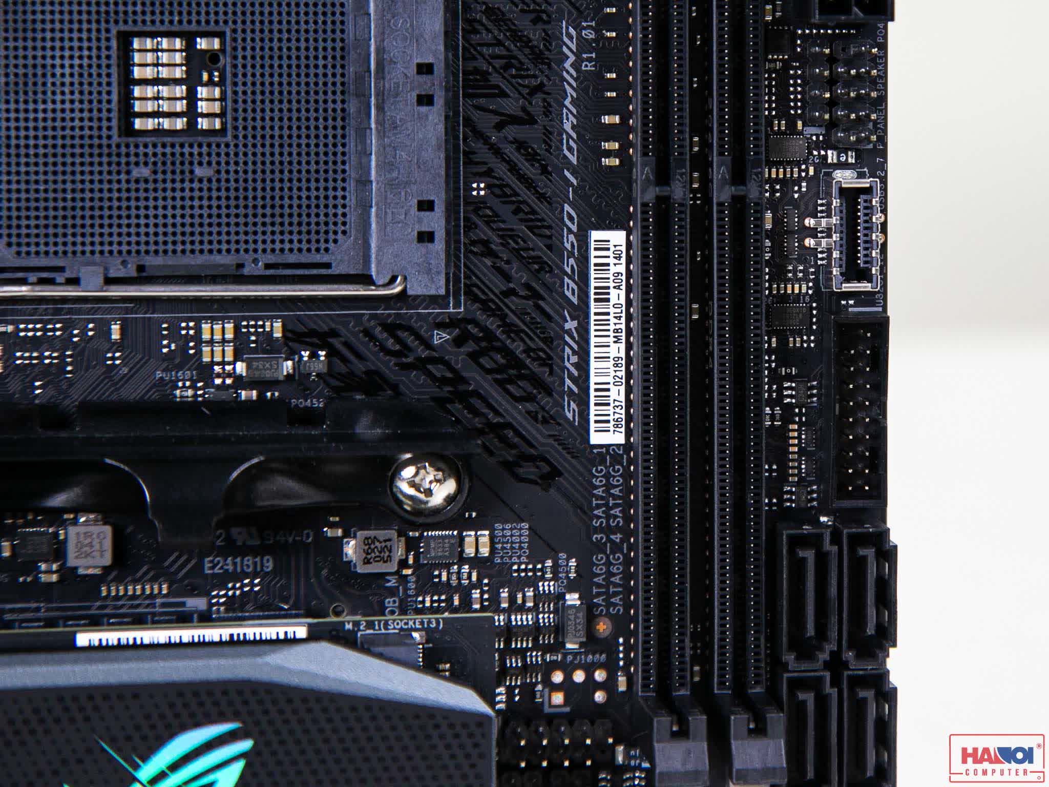 Mainboard ASUS ROG STRIX B550-I GAMING (AMD B550, Socket AM4, Mini-ITX, 2 khe RAM DRR4)