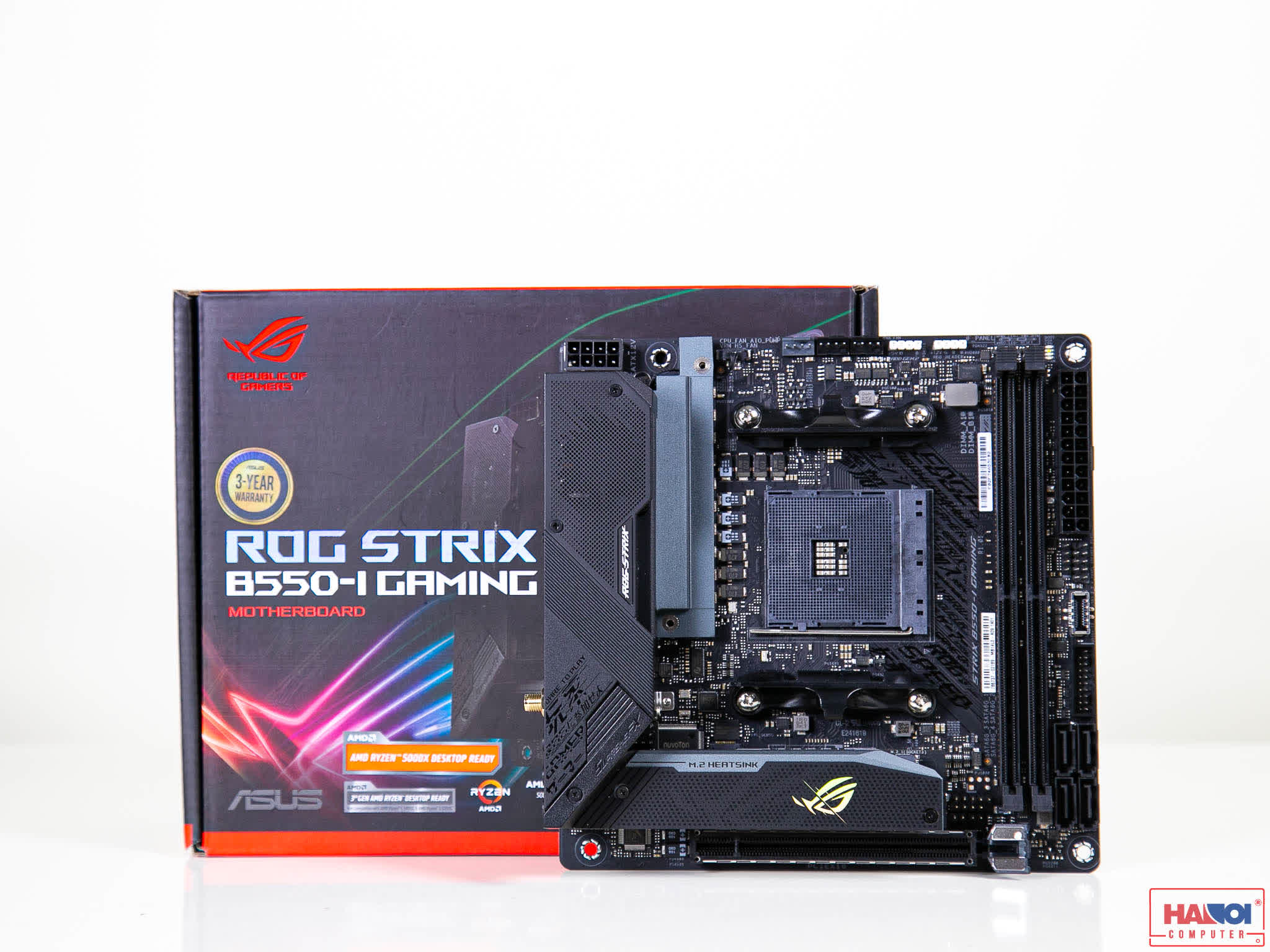 Mainboard ASUS ROG STRIX B550-I GAMING (AMD B550, Socket AM4, Mini-ITX, 2 khe RAM DRR4)