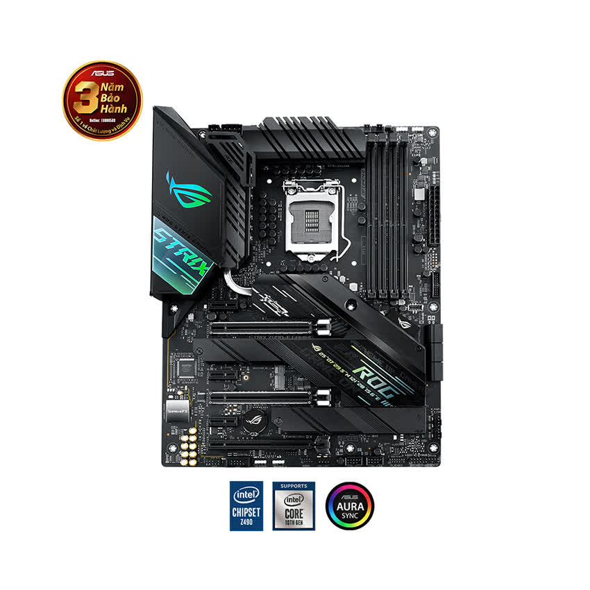 Mainboard ASUS ROG STRIX Z490-F GAMING (Intel Z490, Socket 1200, ATX, 4 khe RAM DDR4)