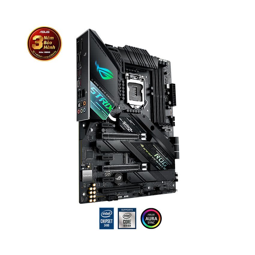 Mainboard ASUS ROG STRIX Z490-F GAMING (Intel Z490, Socket 1200, ATX, 4 khe RAM DDR4)