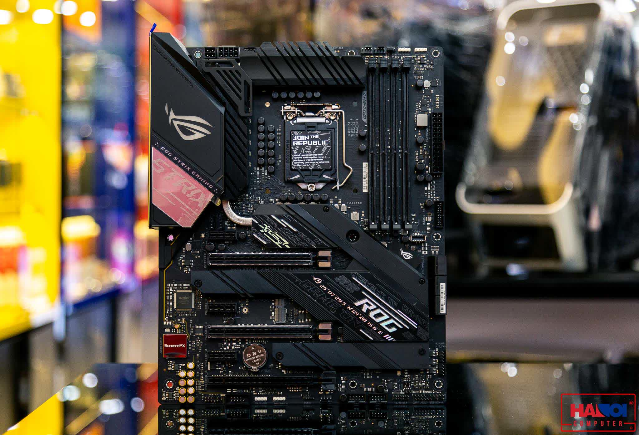 Mainboard ASUS ROG STRIX Z490-F GAMING (Intel Z490, Socket 1200, ATX, 4 khe RAM DDR4)