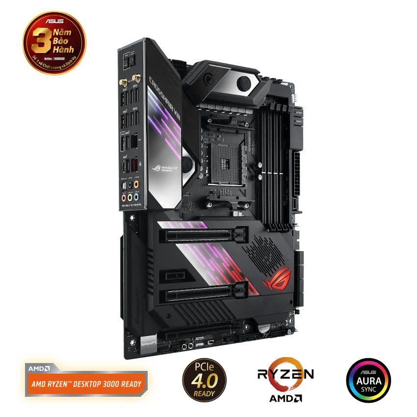 Mainboard ASUS ROG X570 CROSSHAIR VIII FORMULA (AMD X570, Socket AM4, ATX, 4 khe RAM DDR4)