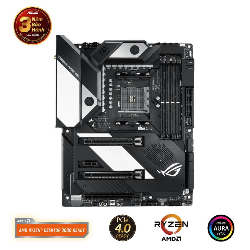 Mainboard ASUS ROG X570 CROSSHAIR VIII FORMULA (AMD X570, Socket AM4, ATX, 4 khe RAM DDR4)
