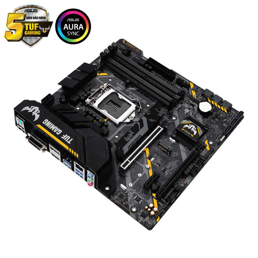 Mainboard ASUS TUF B365M-PLUS GAMING (Intel B365 ,Socket 1151, m-ATX, 4 khe RAM DDR4)