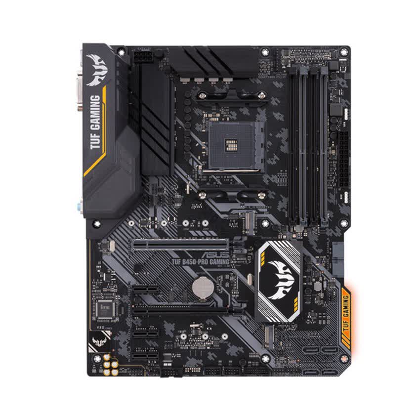 Mainboard ASUS TUF B450-PRO GAMING (AMD B450, Socket AM4, ATX, 4 khe RAM DDR4)
