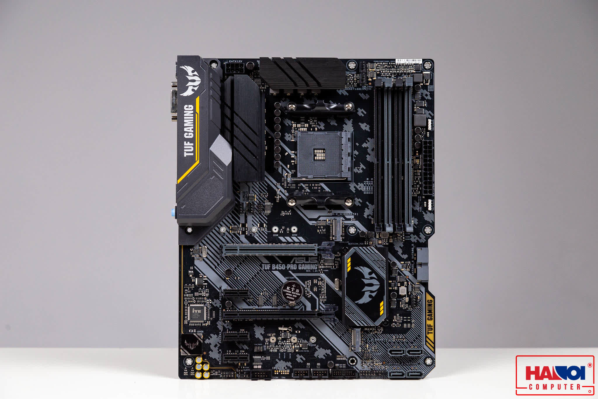 Mainboard ASUS TUF B450-PRO GAMING (AMD B450, Socket AM4, ATX, 4 khe RAM DDR4)