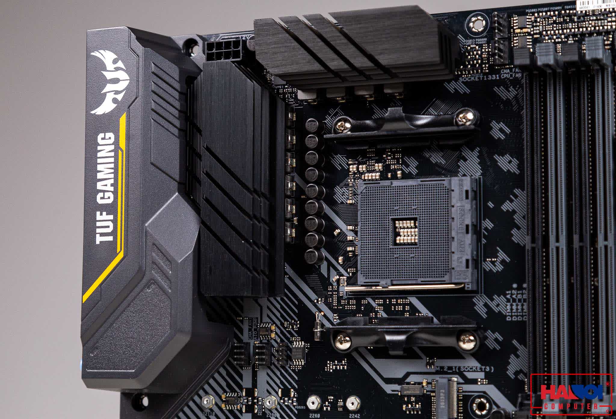 Mainboard ASUS TUF B450-PRO GAMING (AMD B450, Socket AM4, ATX, 4 khe RAM DDR4)