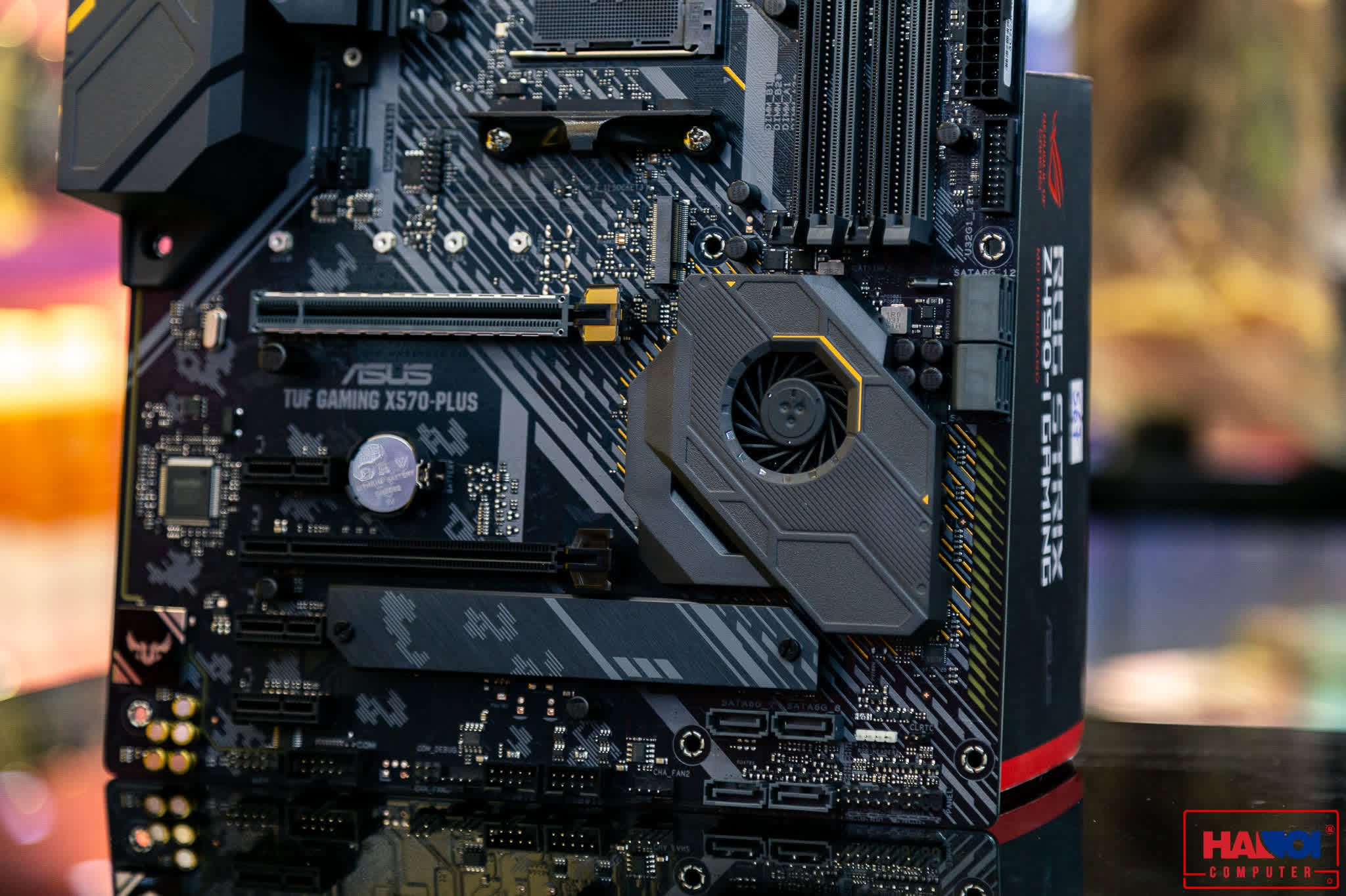 Mainboard ASUS TUF GAMING X570-PLUS (AMD X570, Socket AM4, ATX, 4 khe RAM DDR4)