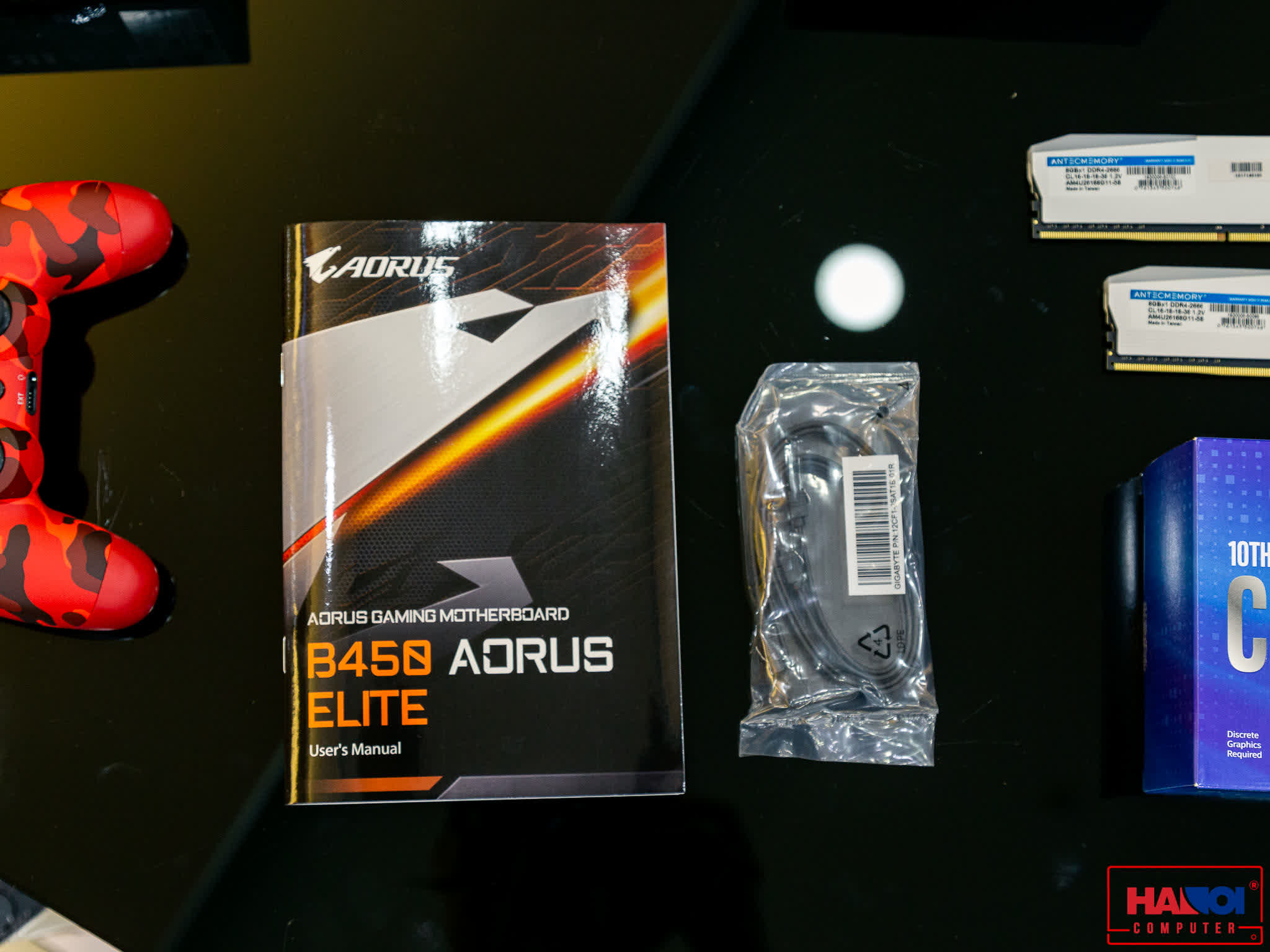 Mainboard GIGABYTE B450 AORUS ELITE (AMD B450, Socket AM4, ATX, 4 khe RAM DDR4)