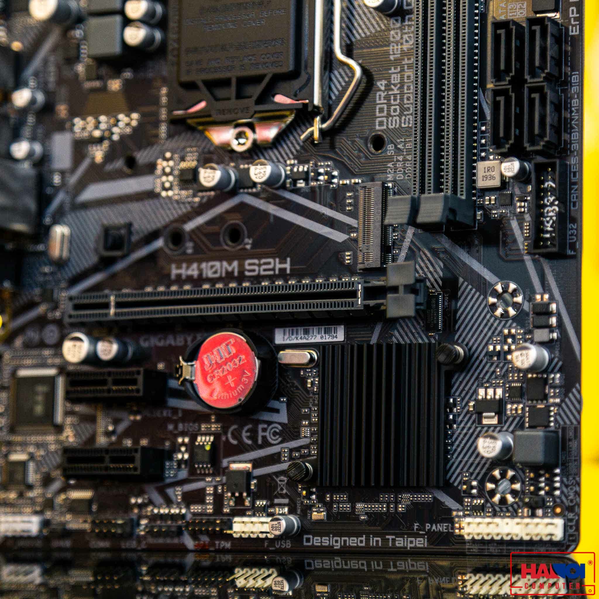 Mainboard Gigabyte H410M-S2H (Intel H410, Socket 1200, m-ATX, 2 khe Ram DDR4)