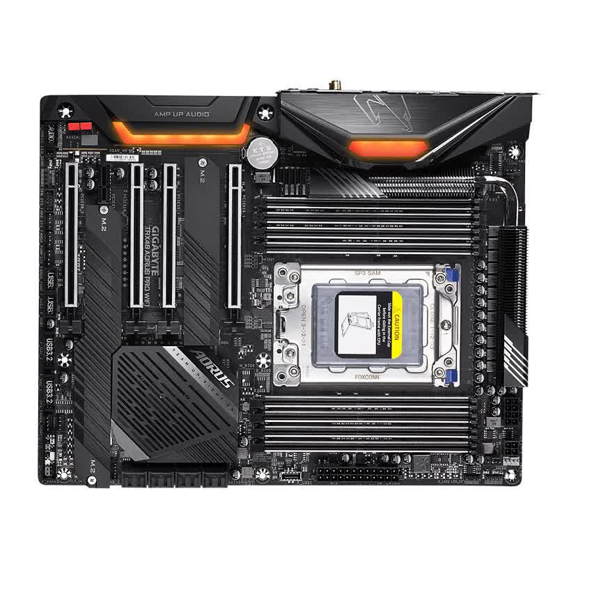 Mainboard GIGABYTE TRX40 AORUS PRO WIFI (AMD TRX40, Socket sTRX4, ATX, 8 khe RAM DDR4)