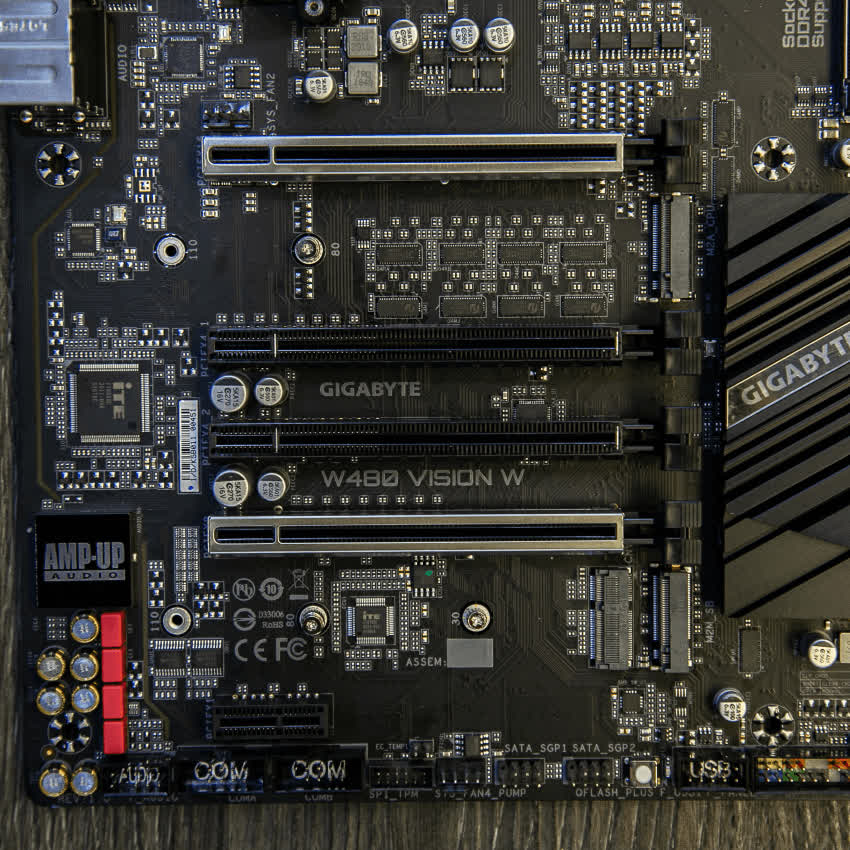 Mainboard Gigabyte W480 VISION W (W480, socket 1200, ATX, 4 khe RAM DDR4)