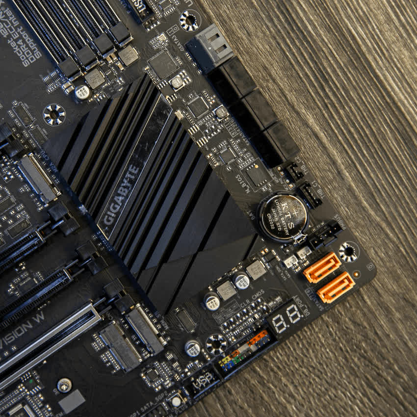 Mainboard Gigabyte W480 VISION W (W480, socket 1200, ATX, 4 khe RAM DDR4)