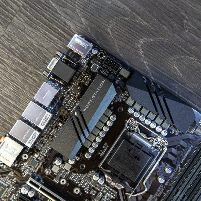 Mainboard Gigabyte W480M VISION W (W480, socket 1200, mATX, 4 khe RAM DDR4)