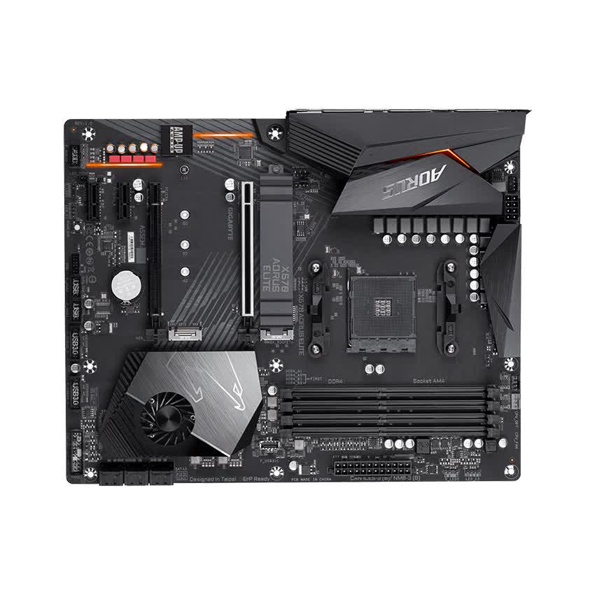 Mainboard GIGABYTE X570 AORUS ELITE (AMD X570, Socket AM4, ATX, 4 khe RAM DDR4)