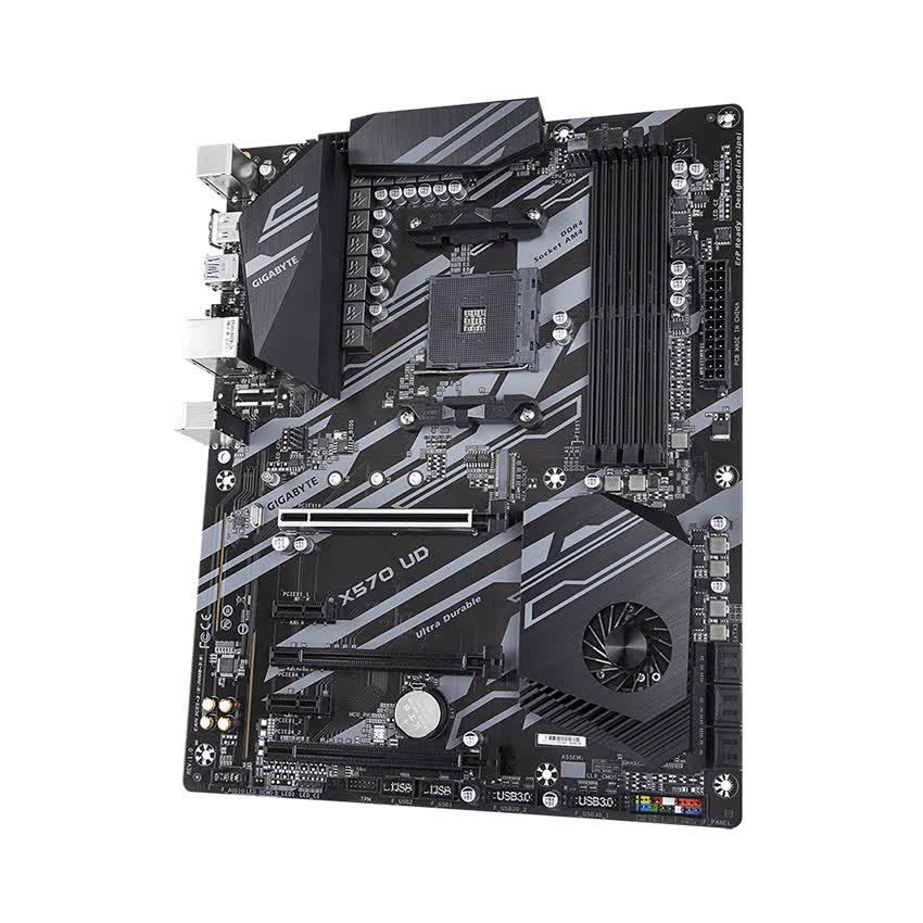 Mainboard GIGABYTE X570 - UD (AMD X570, Socket AM4, ATX, 4 khe RAM DDR4)
