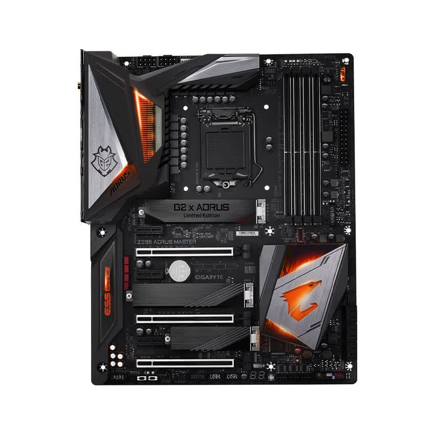 Mainboard GIGABYTE Z390 AORUS MASTER G2 Edition (Rev 1.0) (Intel Z390, Socket 1151, ATX, 4 khe RAM DDR4)