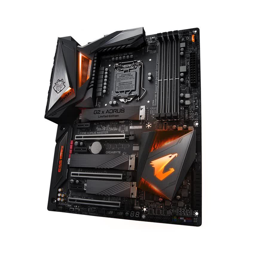 Mainboard GIGABYTE Z390 AORUS MASTER G2 Edition (Rev 1.0) (Intel Z390, Socket 1151, ATX, 4 khe RAM DDR4)