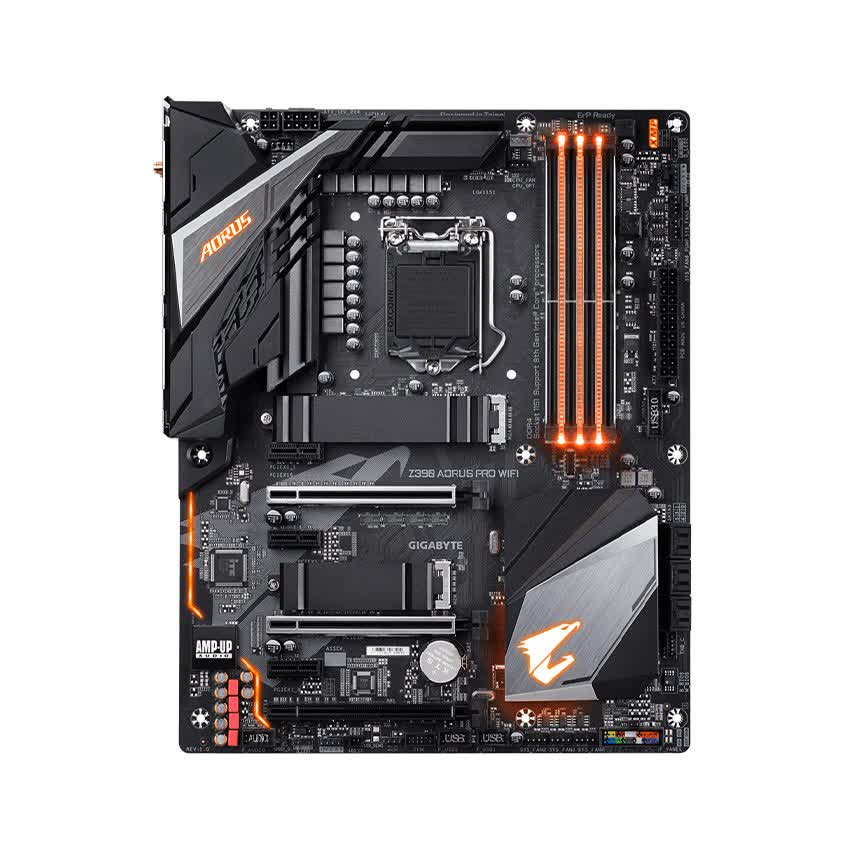 Mainboard GIGABYTE Z390 Aorus Pro (Wifi) (Intel Z390, Socket 1151, ATX, 4 khe RAM DDR4)