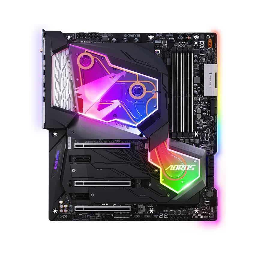 Mainboard GIGABYTE Z390 AORUS XTREME WATERFORCE (Intel Z390, Socket 1151, ATX, 4 khe RAM DDR4)