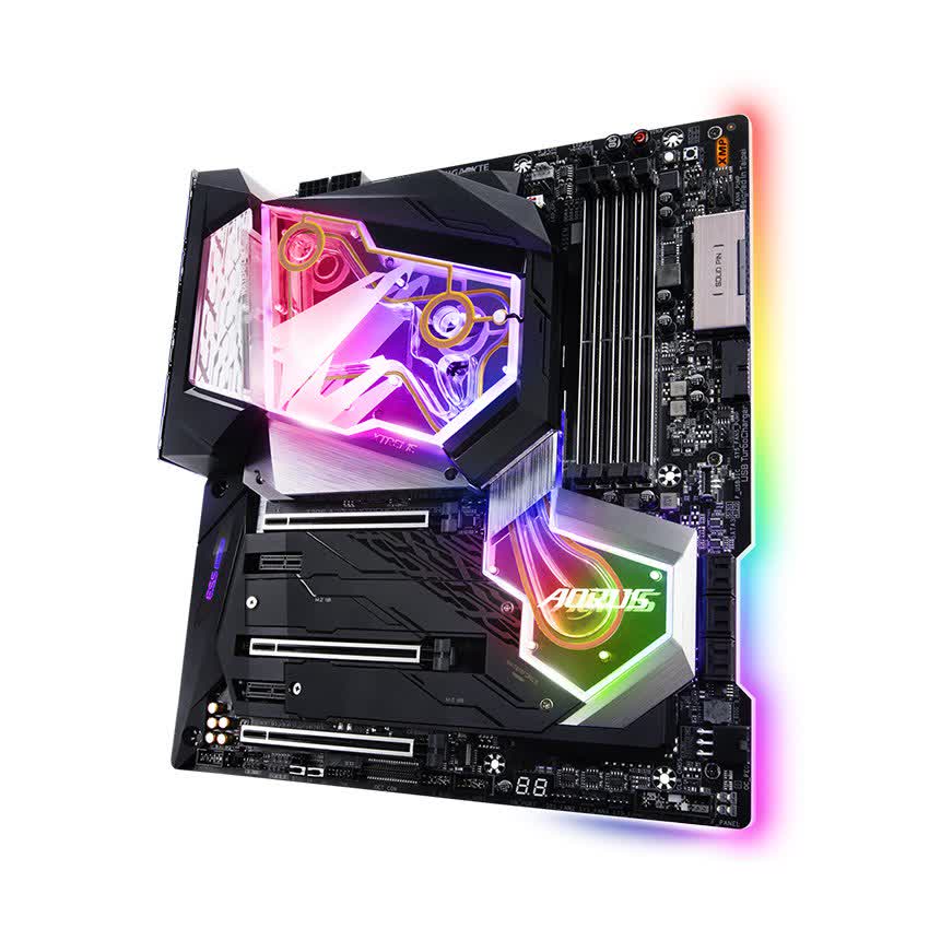 Mainboard GIGABYTE Z390 AORUS XTREME WATERFORCE (Intel Z390, Socket 1151, ATX, 4 khe RAM DDR4)