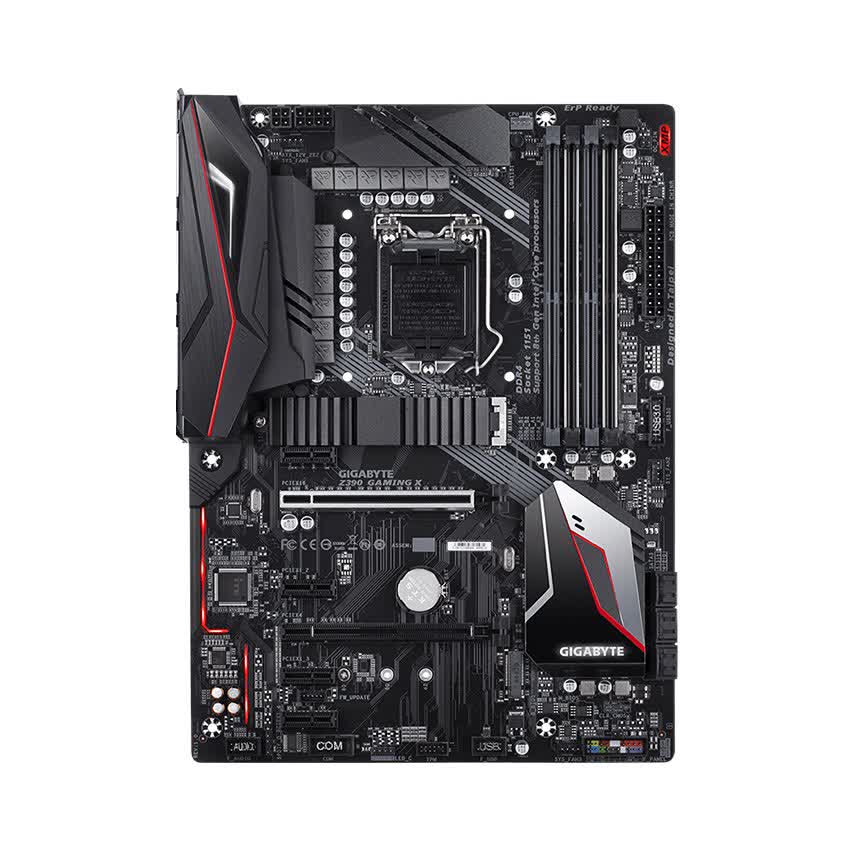 Mainboard GIGABYTE Z390 Gaming X (Intel Z390, Socket 1151, ATX, 4 khe RAM DDR4)