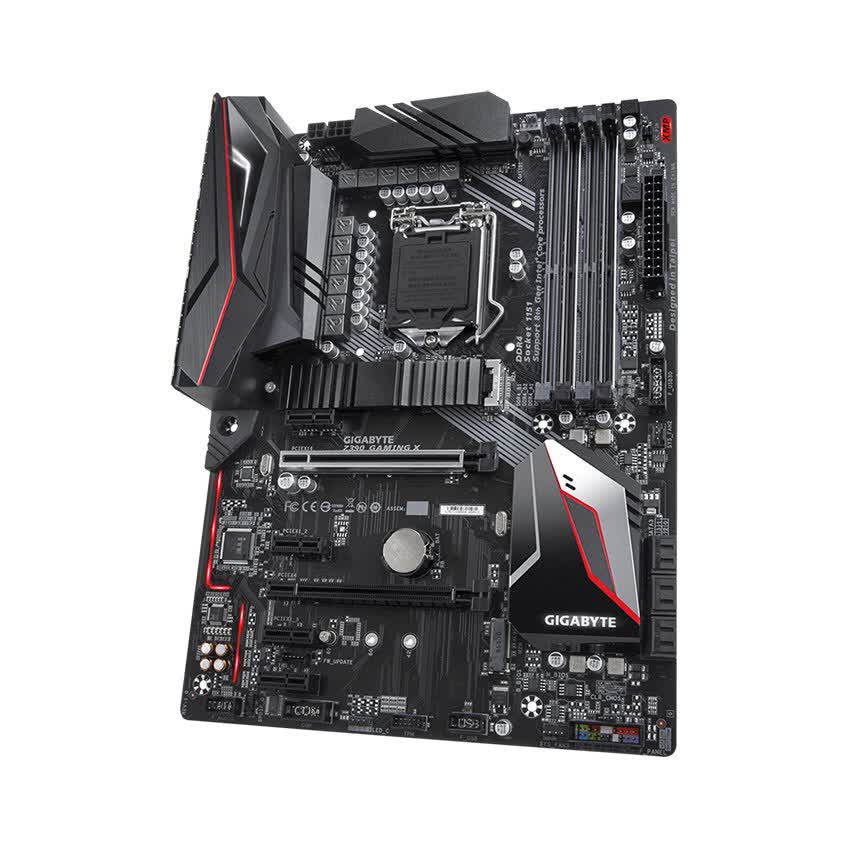 Mainboard GIGABYTE Z390 Gaming X (Intel Z390, Socket 1151, ATX, 4 khe RAM DDR4)