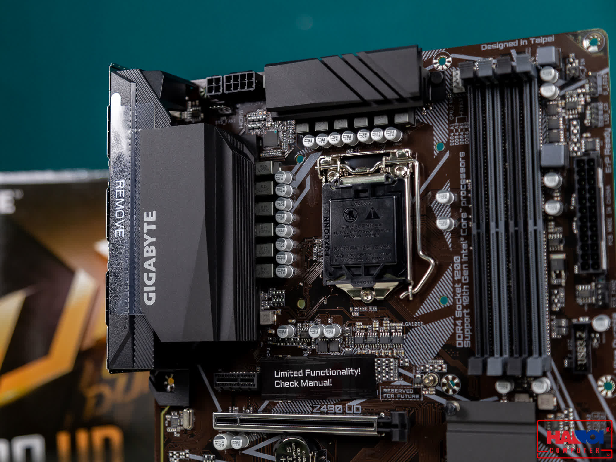 Mainboard GIGABYTE Z490 UD (Intel Z490, Socket 1200, ATX, 4 khe RAM DDR4)