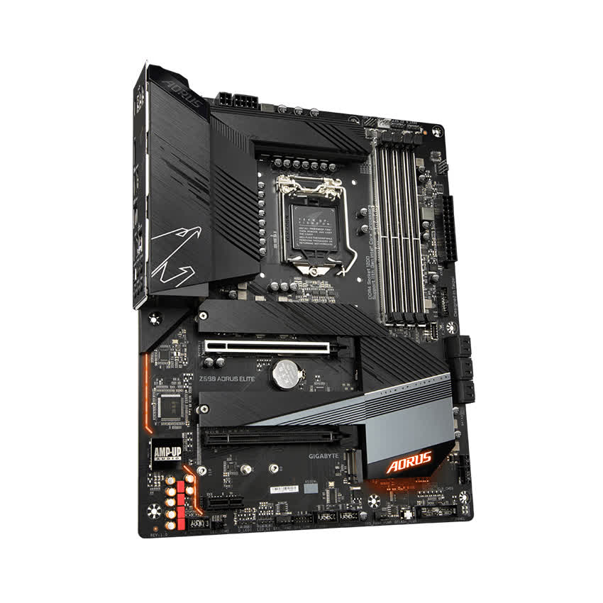 Mainboard Gigabyte Z590 AORUS ELITE (Intel Z590, Socket 1200, ATX, 4 khe Ram DDR4)