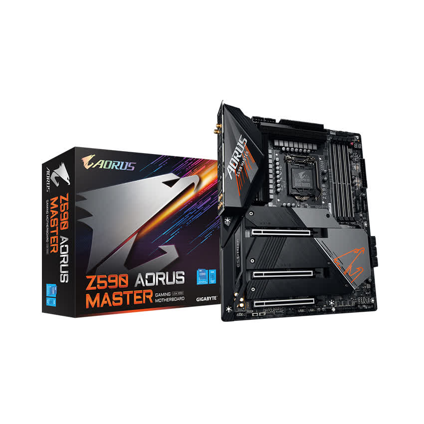 Mainboard Gigabyte Z590 AORUS MASTER (Intel Z590, Socket 1200, ATX, 4 khe Ram DDR4)