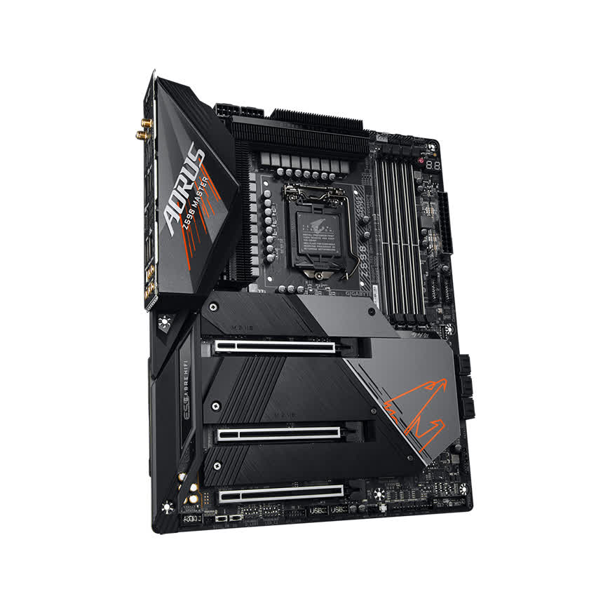 Mainboard Gigabyte Z590 AORUS MASTER (Intel Z590, Socket 1200, ATX, 4 khe Ram DDR4)