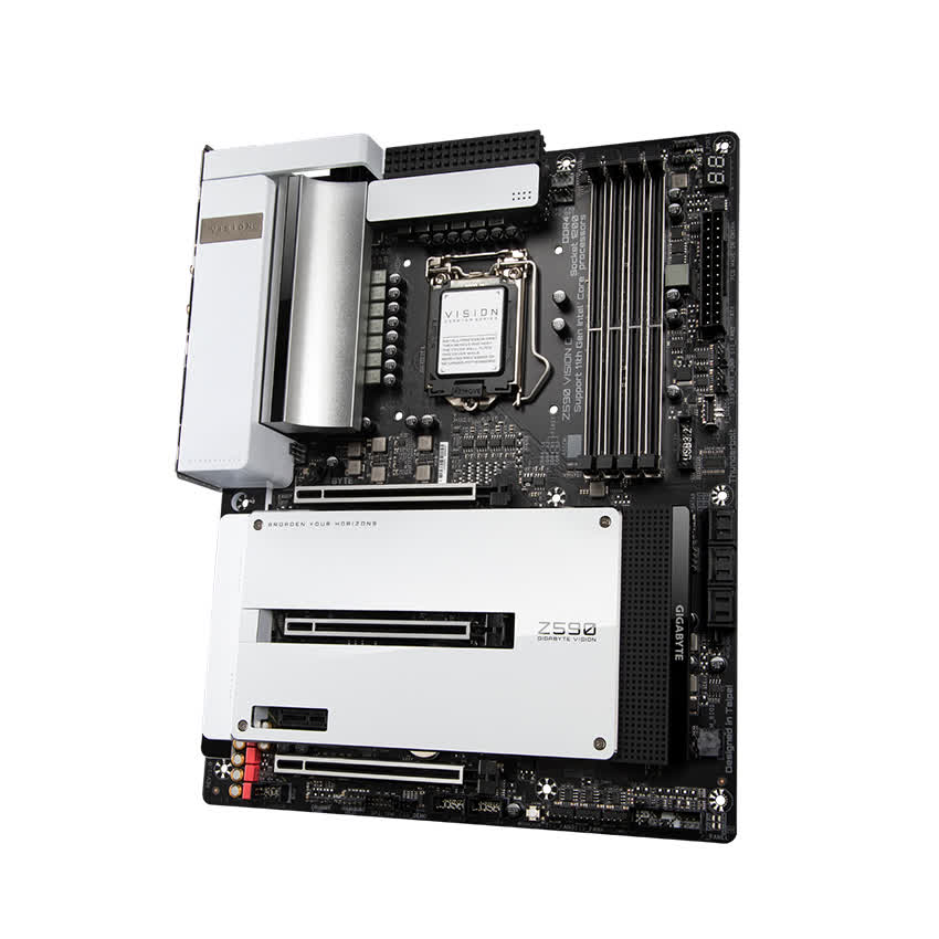 Mainboard Gigabyte Z590 VISION D (Intel Z590, Socket 1200, ATX, 4 khe Ram DDR4)