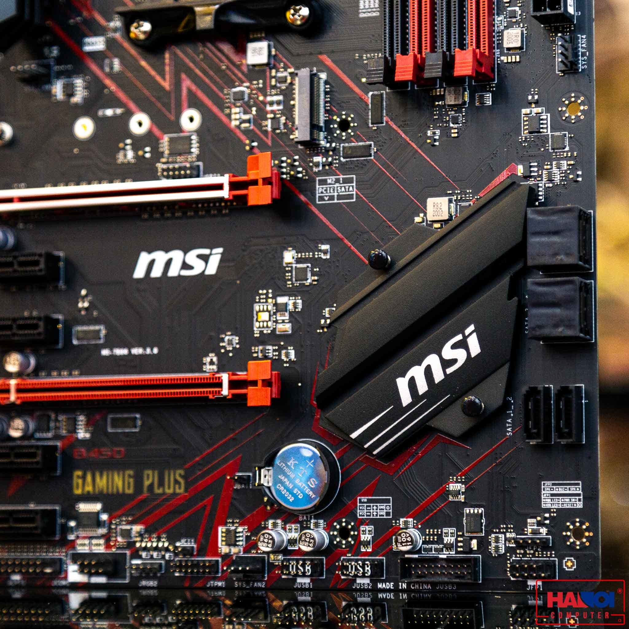 Mainboard MSI B450 GAMMING PLUS MAX (AMD B450, Socket AM4, m-ATX, 4 khe RAM DDR4)