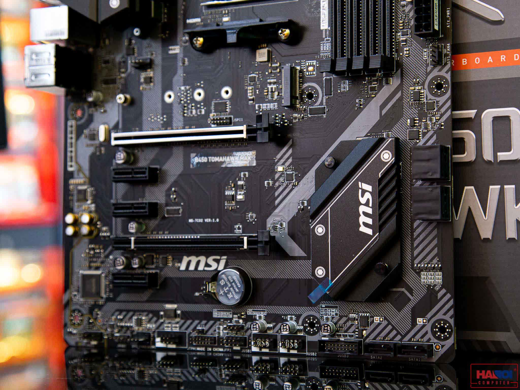 Mainboard MSI B450 TOMAHAWK MAX (AMD B450, Socket AM4, ATX, 4 khe RAM DDR4)