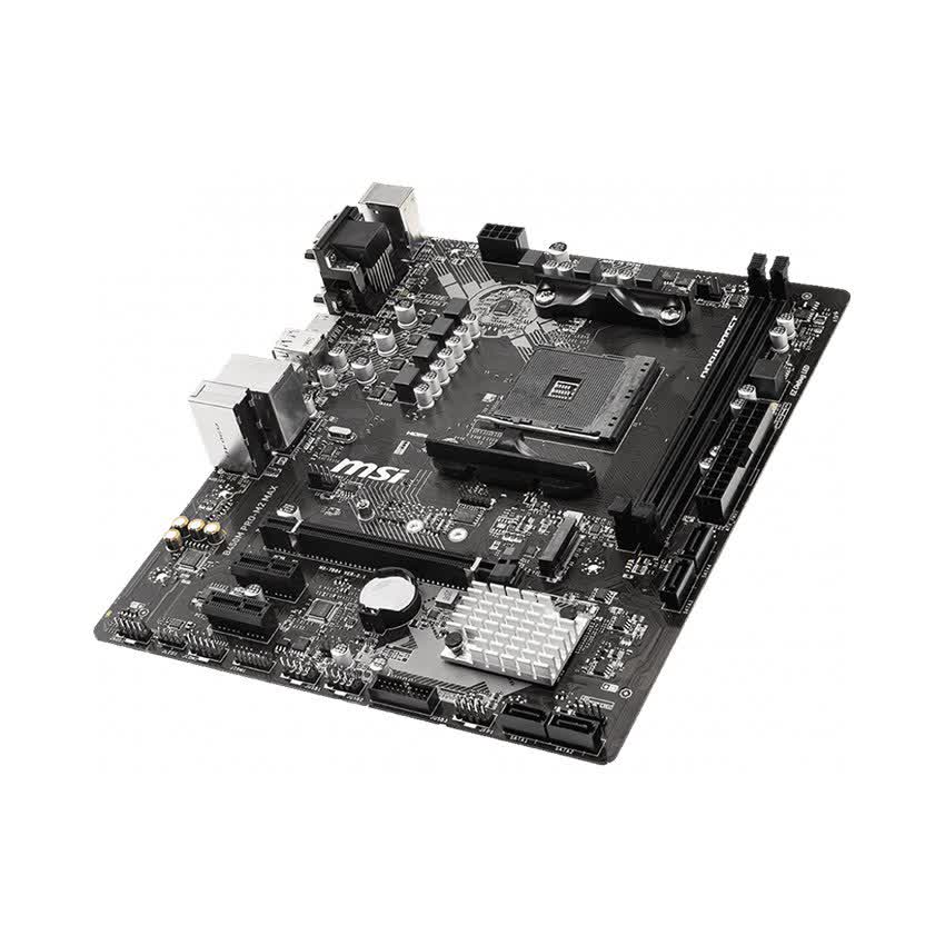 Mainboard MSI B450M PRO-M2 MAX (AMD B450, Socket AM4, m-ATX, 2 khe RAM DDR4)