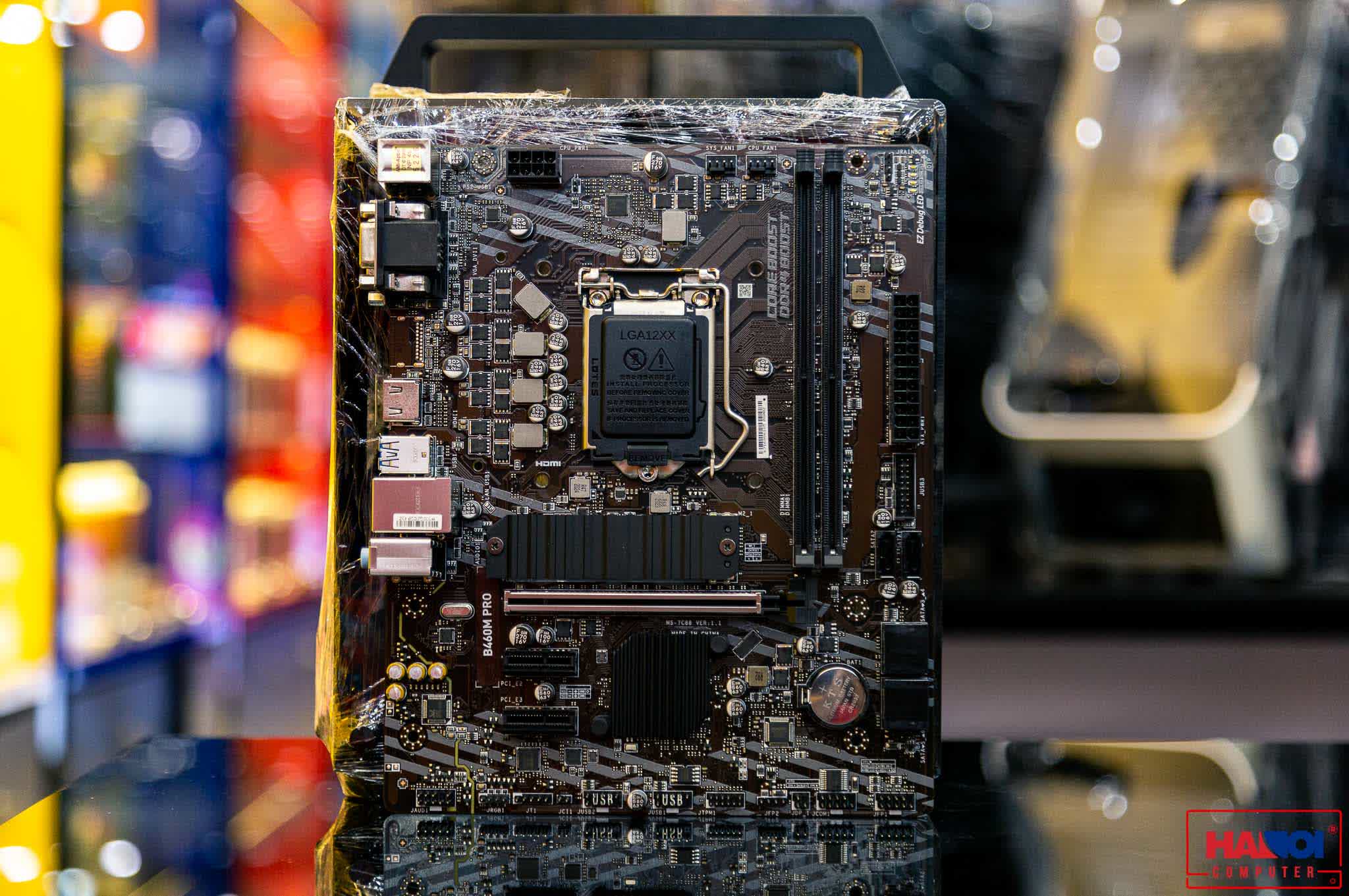 Mainboard MSI B460M PRO (Intel B460, Socket 1200, m-ATX, 2 khe RAM DDR4)