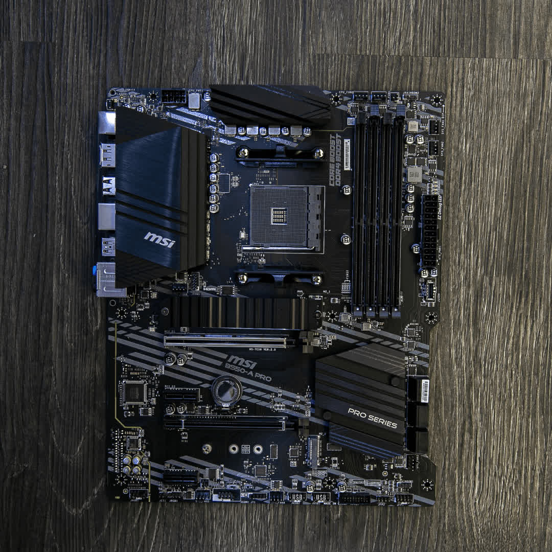 Mainboard MSI B550-A PRO (AMD B550, Socket AM4, ATX, 4 khe RAM DRR4)