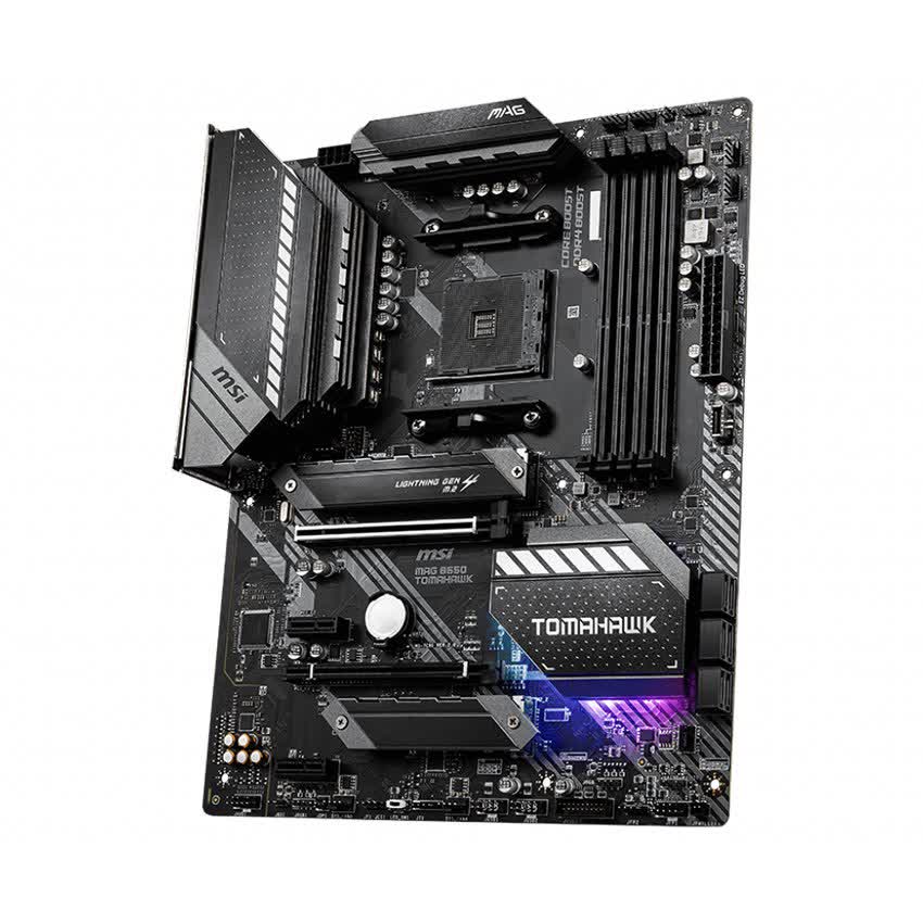 Mainboard MSI MAG B550 TOMAHAWK (AMD B550, Socket AM4, ATX, 4 khe RAM DDR4)