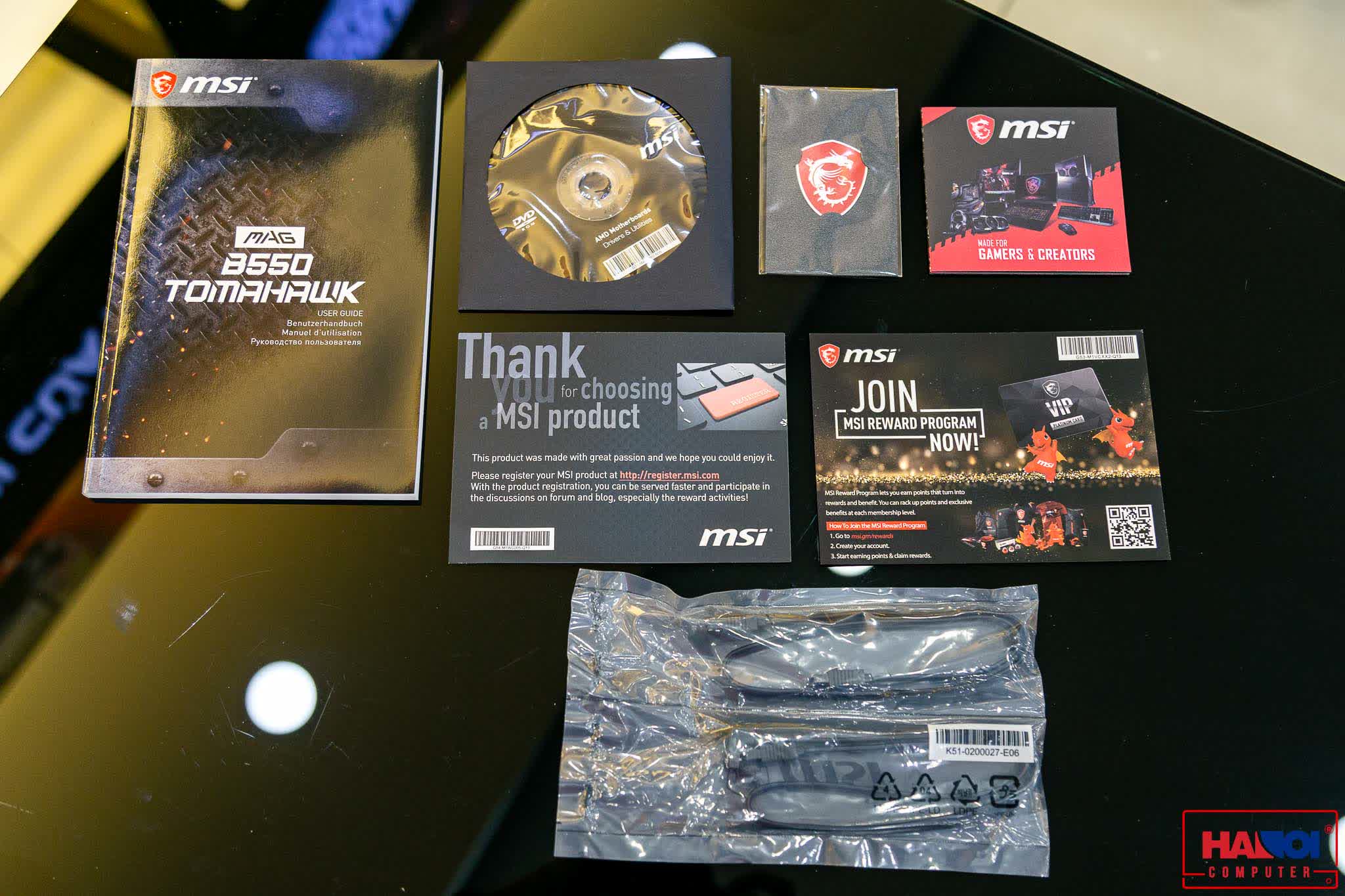 Mainboard MSI MAG B550 TOMAHAWK (AMD B550, Socket AM4, ATX, 4 khe RAM DDR4)