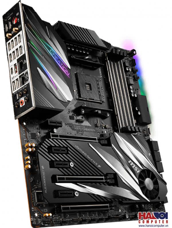 Mainboard MSI Prestige X570 CREATION (AMD X570, Socket AM4, E-ATX, 4 khe RAM DDR4)